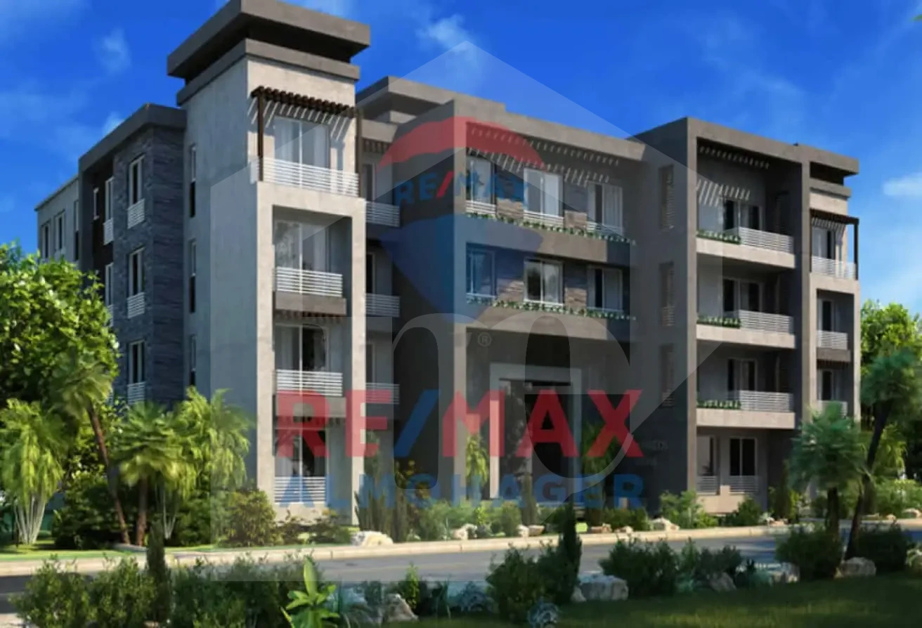 Apartment for sale in New Giza Jasper Wood modern facade