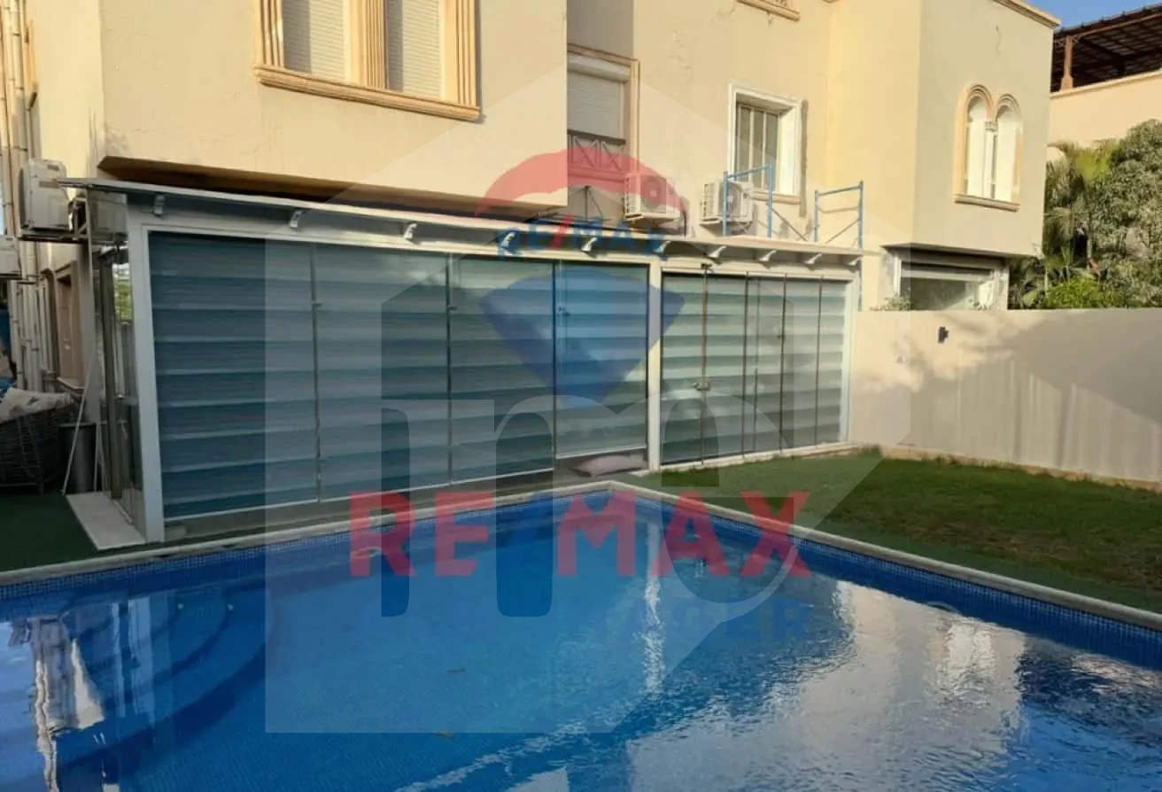 Twin house for sale in Greens Compound private pool