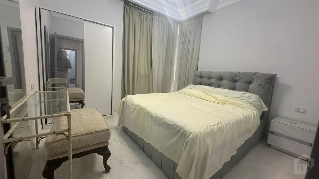 للايجار المفروش شقة غرفتين نوم في كمبوند ند الباتيو اورو