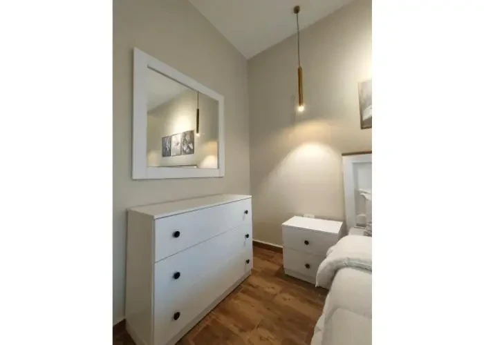 Furnished apartment for rent in Lake View New Cairo bedroom