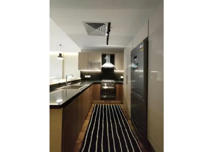 Furnished apartment for rent in Lake View New Cairo kitchen