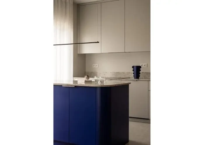 Furnished apartment for rent in Lake View modern open kitchen