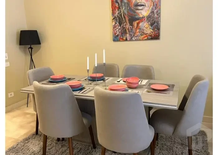 Furnished apartment for rent in Sodic Villette dining area