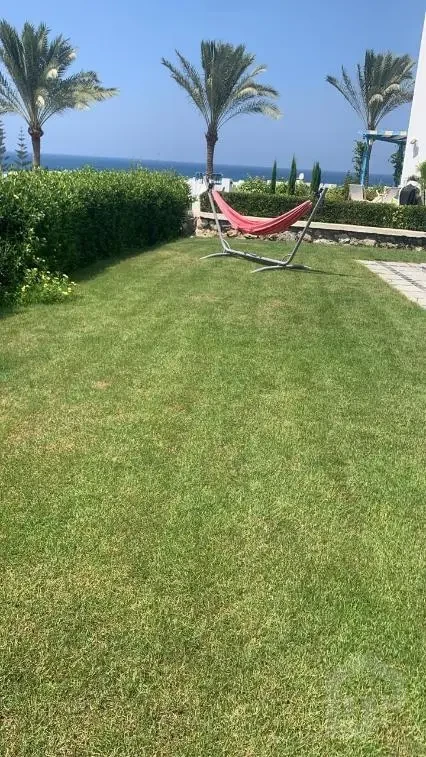 full sea view ground floor chalet with garden