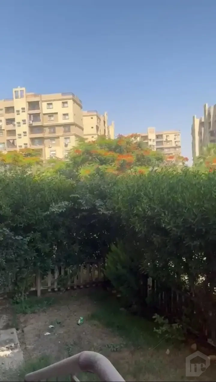 Apartment for sale in Madinaty direct view overlooking green areas and trees