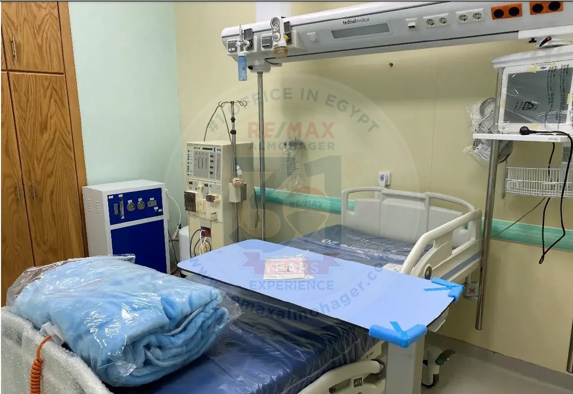 مستشفى للبيع فى القاهرة الجديدة متشطبة 2500م مجهزة