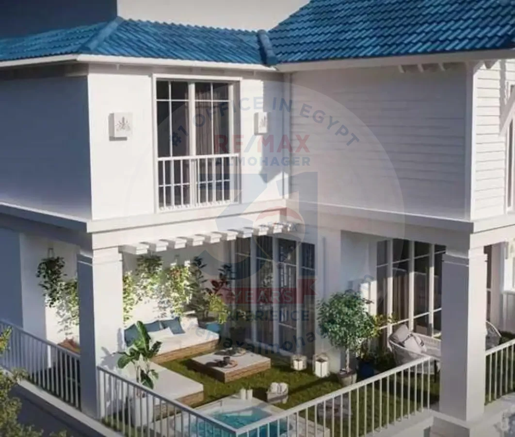 I villa for sale in Aliva Compound, Mostaqbal City