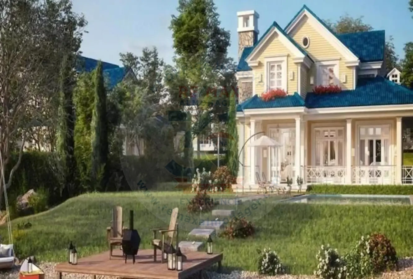 I villa for sale in Aliva Compound, Mostaqbal City