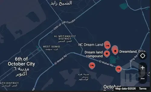 أرض كمباوند للمشاركة فى الشيخ زايد أكتوبر