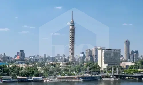 ارض للبيع في الزمالك 2000 متر قرب برج القاهرة