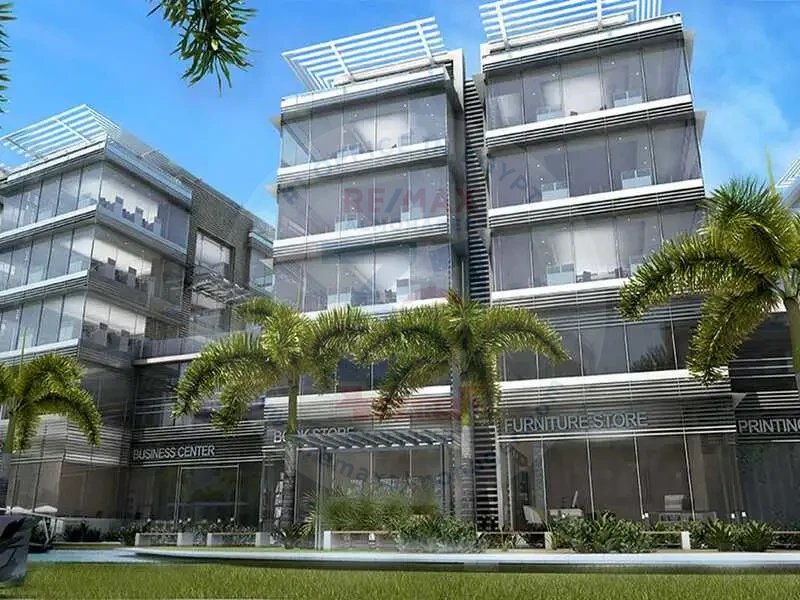 Exterior of an office for sale in Cairo Business Park