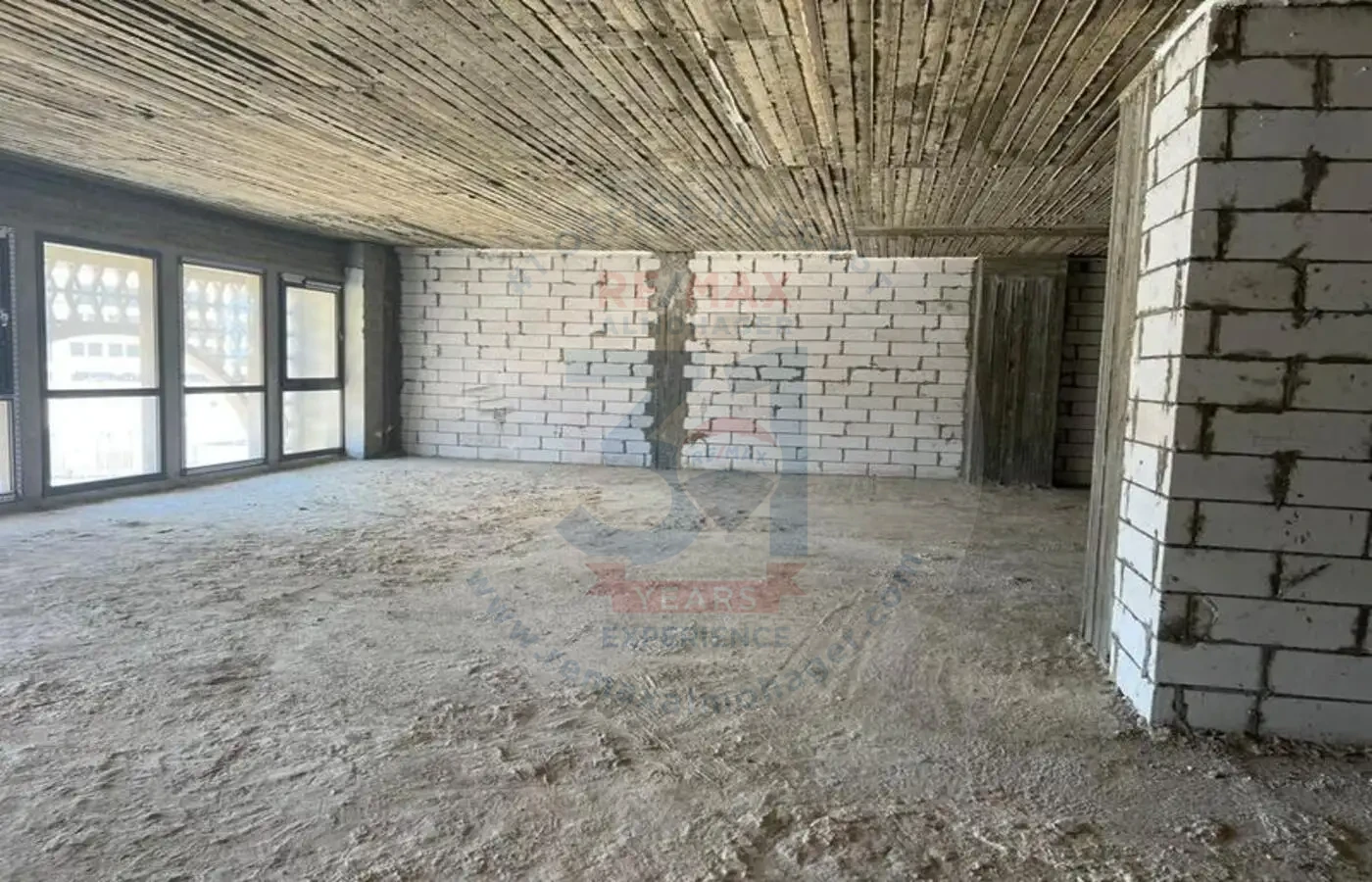 Interior view of a 234m office for sale in Mivida Business Park