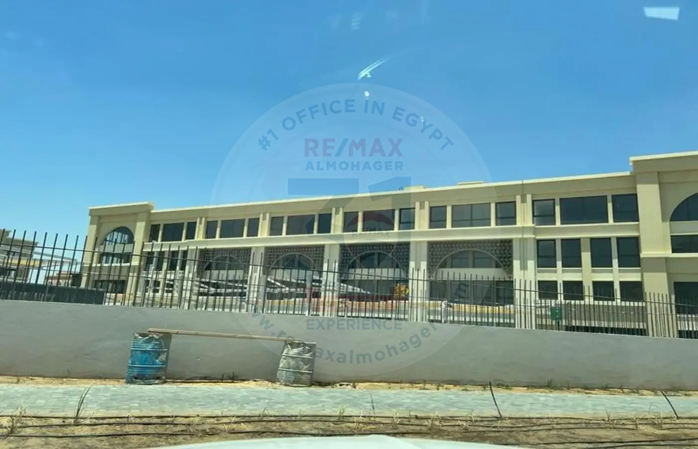 Modern exterior of a Mivida Business Park office for sale