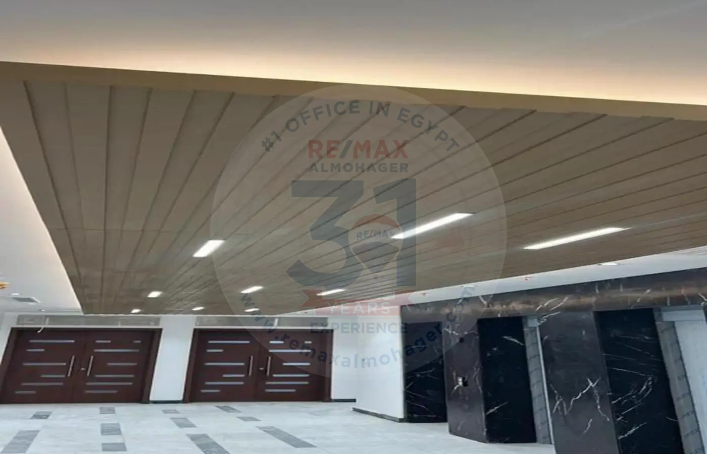 Luxury interiors of an office for sale in Mivida Business Park