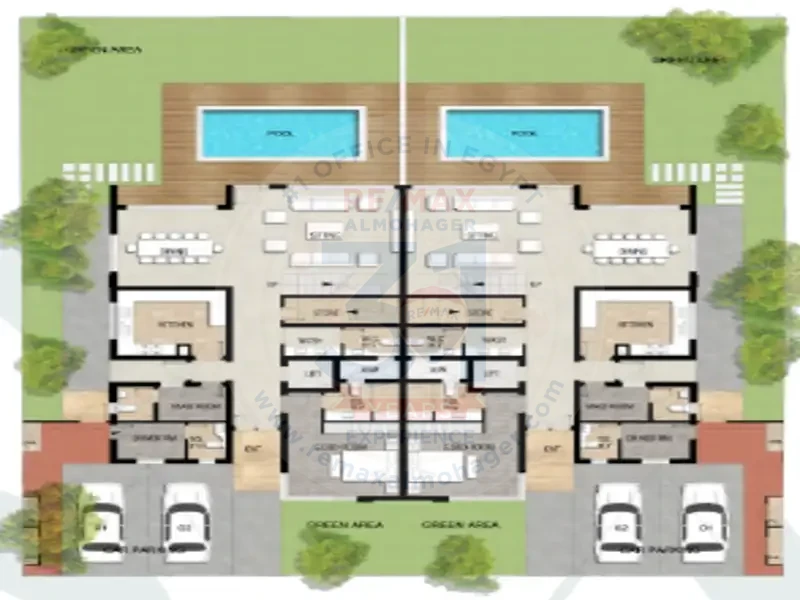 Villas for sale in Saada Compound - New Cairo with the lowest down payment