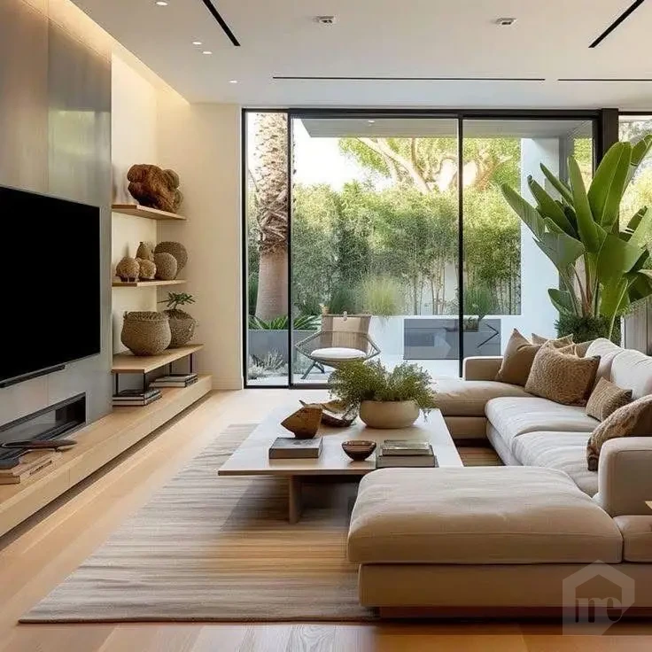 Spacious living room in an apartment for sale in CFC 177m