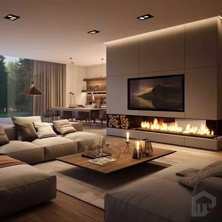 Luxury interior design for CFC apartment for sale 177m