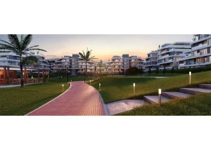 Green landscape near an apartment for sale in Villette Sodic