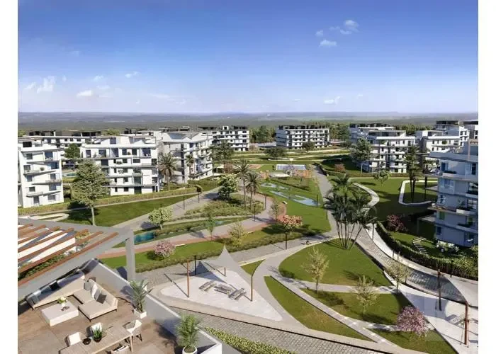 Extensive gardens around apartment for sale in Villette Sodic