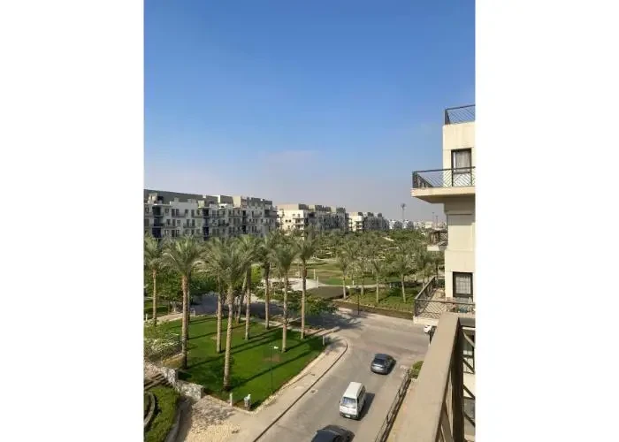 Semi-finished apartment for sale in Sodic Eastown compound view