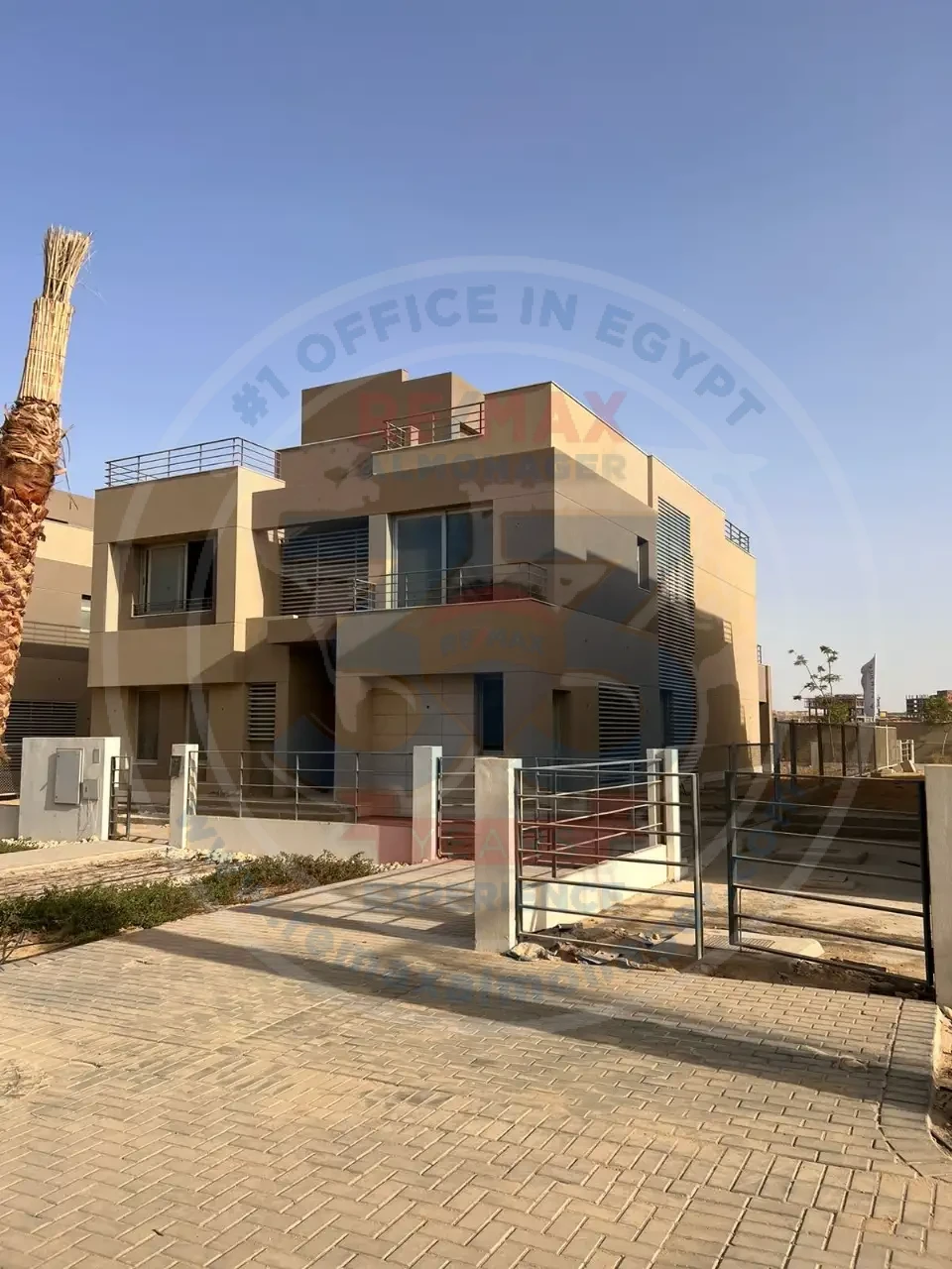 For sale in Palm Hills Compound, New Cairo, an standalone villa