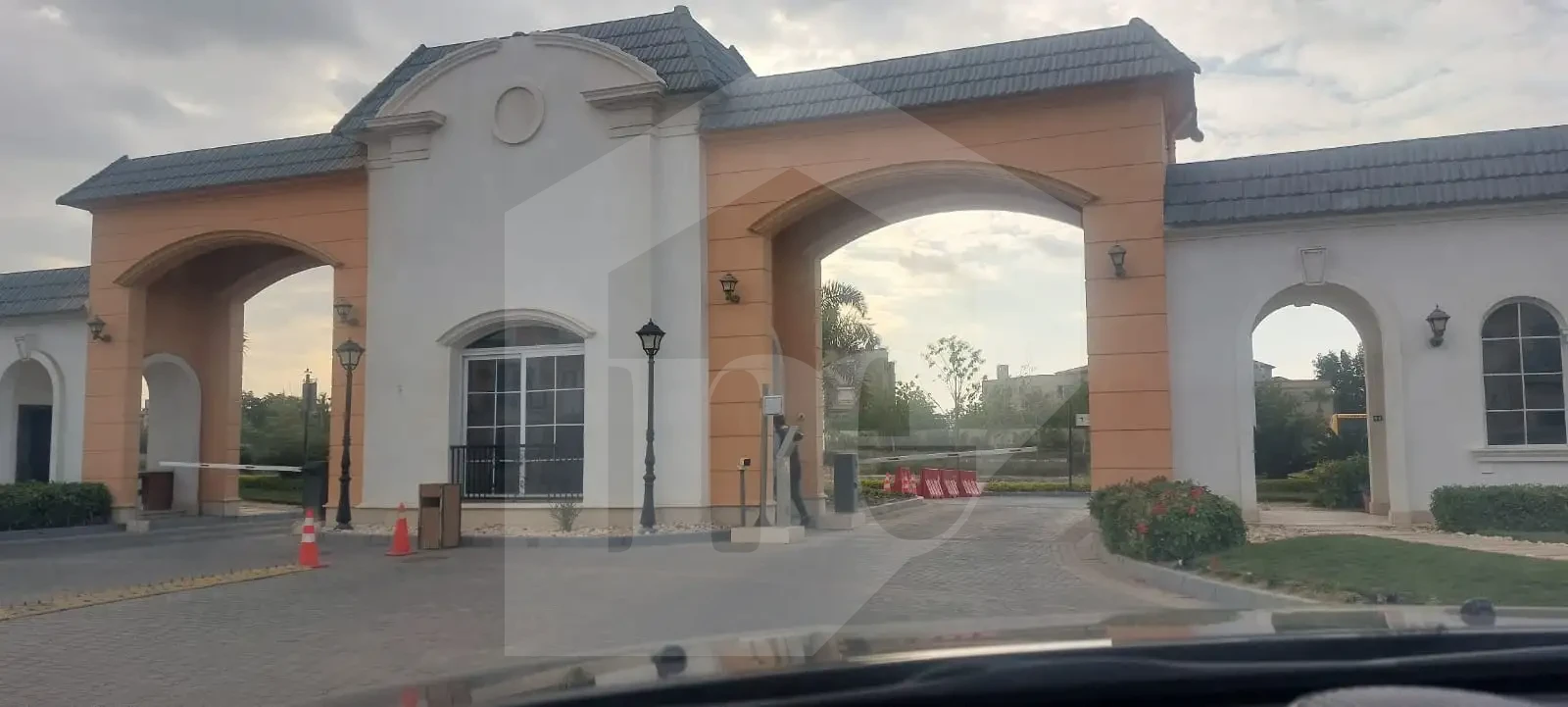 Layan Residence compound entrance New Cairo