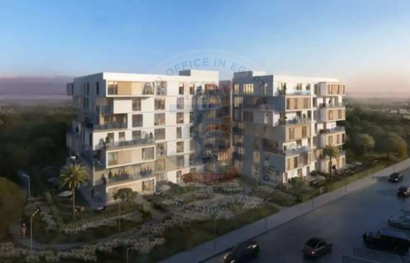 Townhouse for sale in Odysia Mostakbal City 166 sqm compound buildings view
