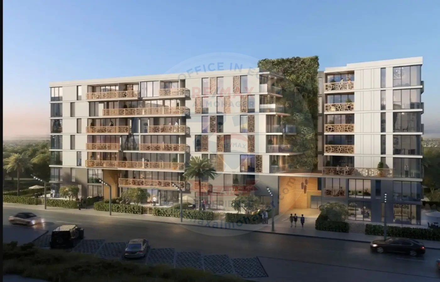 Townhouse for sale in Odysia Mostakbal City 166 sqm modern building facade
