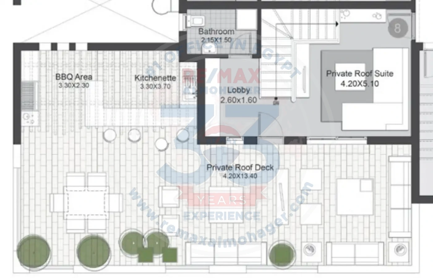Triplex for sale in Eastown Fifth Settlement private roof
