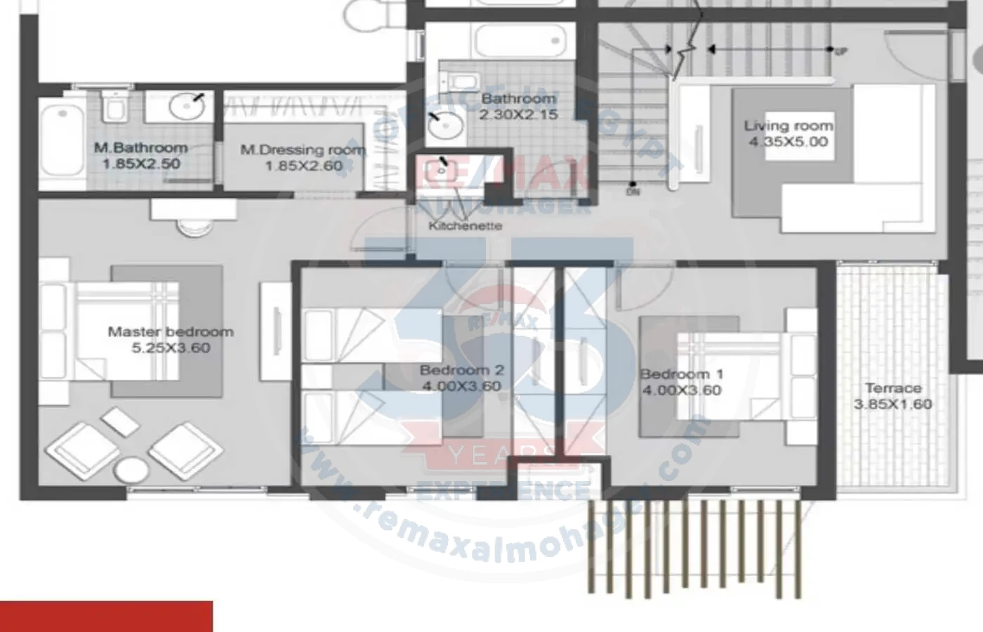 For sale in Eastown, Fifth Settlement, triplex 314 m