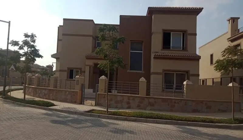 Villa for sale in Palm Hills Katameya Fifth Settlement front facade view